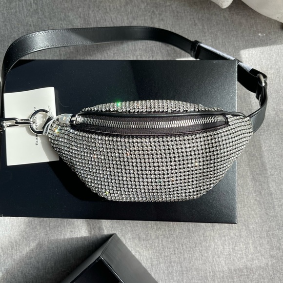Alexander Wang Attica rhinestone crossbody bag - Picture 8 of 10